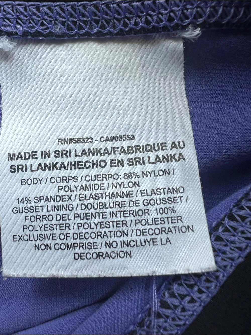 Nike Dri-FIT Women's Purple Solid Cropped Pull-On Yoga Pants Size M Regular #283